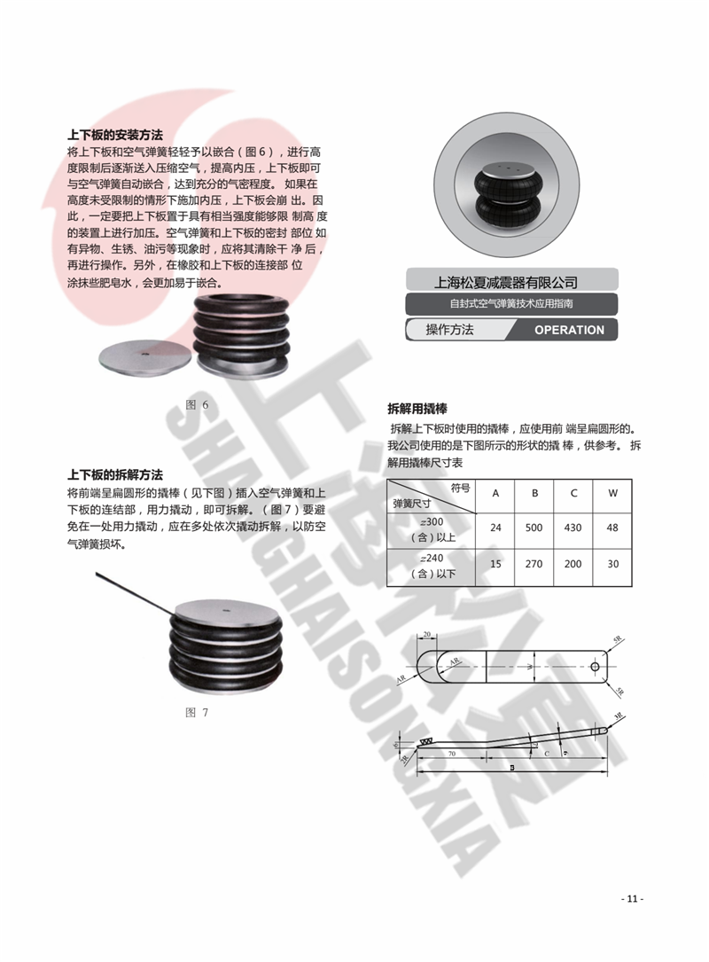 S-120-2R冲床空气弹簧
