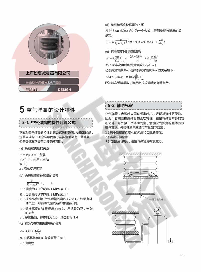 S-120-2R冲床空气弹簧